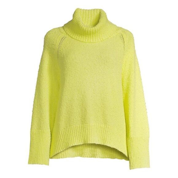 Scoop Long Sleeve Cutout Detail Turtleneck Sweater - Picture 4 of 9